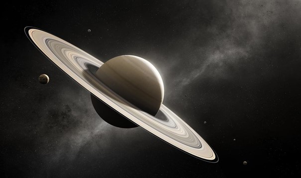 Satürn'ün bir fotoğrafı